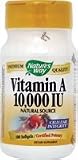 Nature's Way - Vitamin A, 10,000IU, 100 softgels