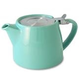 For Life Stump teapot turquoise 16oz
