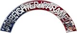 Firefighter Paramedic American Flag Firefighter Fire Helmet Arcs / Rocker Decals Reflective