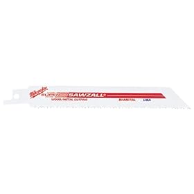 Milwaukee 48-01-6090 4-Inch, 10 Teeth per Inch, Super Sawzall Blades, 50-Pack by Milwaukee