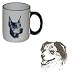 Australian Shepherd Country Mug, Porcelain by Rosalinde (12 oz.)