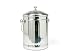 RSVP International Stainless Steel Compost Pail 11x7.25-in.