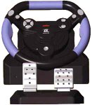 Dual Force Wheel plus Pedals Video Games