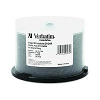Verbatim 50PK DVD-R 4.7GB 16X WHITE HUB ( 95079 ) by Verbatim