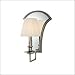 051-PN - Hudson Valley Wellesley 1-Light Wall Sconce in Polished Nickel