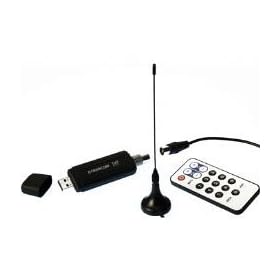 Freecom DVB-T Hybrid USB Stick - Analog TV & Digital Freeview Receiver, black