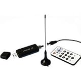 Freecom DVB-T Hybrid USB Stick - Analog TV & Digital Freeview Receiver, black