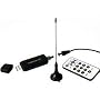 Freecom DVB-T Hybrid USB Stick - Analog TV & Digital Freeview Receiver, black