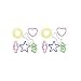 Silly Bandz Fun Shapes - 48 Pack