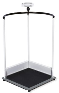 HealthPersonalCare: Large hand rail scale for multifunctional use, with firm railing, high load bearing capacity and BM