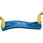 Kun Mini Collapsible Violin Shoulder Rest (Mini Blue 1/4-1/16 Size)