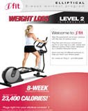iFit Weight Loss Elliptical Workout SD Card, Style- Level 3