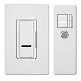 Lutron #MIR-600THW-WH White SP Dimmer/Remote