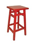  : 24" Tavern Stool - Antique Red