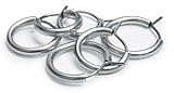 Blomdahl Silver Titanium Hoop Earrings (Available in 13mm, 15mm & 17mm)