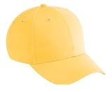 Blank Plain Hat/Cap-Baseball,Golf Fishing - Yellow