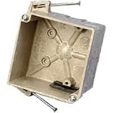Allied Moulded 9343-NK Fiberglass Square Outlet Box (Pack of 50)
