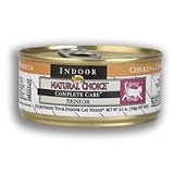 Nutro Natural Choice Complete Care Indoor Senior Formula Canned Cat Food- net wt. 5.5 oz., case of 24