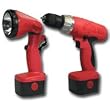 12V 3/8in. Driver Drill Kit with Flashlight, 2 Batteries & Charger