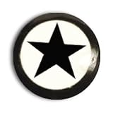 2 STAR ENLARGED BODY PIERCING EARRING EAR RING EARING