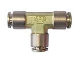 Air Fittings Tee Union - 1/2'' Tube X 1/2'' Tube X 1/2'' Tube Air Fittings