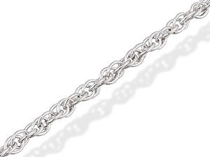 Silver Prince Of Wales Anklet