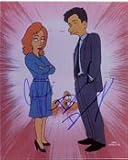 X-Files - Signed 8x10 By David Duchovny and Gillian Anderson