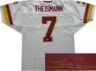 Joe Theismann Signed Washington Redskins White Jersey - SB Champs