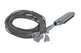 Cat. 3 Telco Breakout Cable, Female Telco / 12 (6x4), 3.0 ft