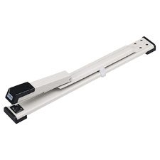 SPR01316 - Long Reach Stapler, 20 Sht Cap, Standard Staples,Putty/Black
