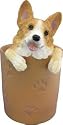 Welsh Corgi Tan&White Pen/Pencil Holder - Gift for Dog Lover