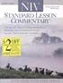 The NIV Standard Lesson Commentary (Standard Lesson Commentary: NIV)