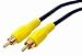 Electronics : 6 Feet RCA Video Male/Male 75 Ohm Coaxial Cable