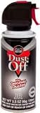 Falcon Dust, Off Compressed Gas (152a) Disposable Cleaning Duster, 1, Count, 3.5 oz Can (DPSJB)