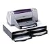 Fellowes Machine Organiser Printer Stand with Cable Management Clip Platinum Graphite Ref 24004