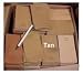 Tarrago Dye Practice Leather Swatch (swatch colors vary) 2.75" X 5" - One swatch per order - try your dyeing skills