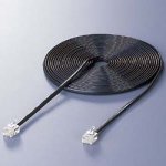 バッファローコクヨサプライ Arvel テレフォンモジュラープラグ：プラグ5M  ATL229