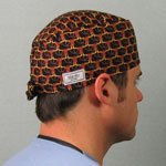 Men's 'Sports' Designer Scrub Hat-'Longhorns'