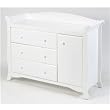 Stork Craft Aspen Combo Dresser in White