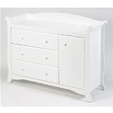 Stork Craft Aspen Combo Dresser In White