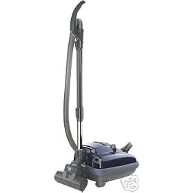 Sebo K1 Komfort Bagged Cylinder Cleaner Denim Blue/Dark Grey