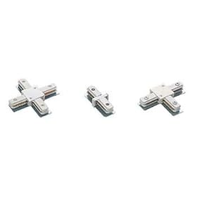 Track Lights White , I Connector for Track Lighting by The Renovators Supply