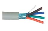 Bulk 75 Ohm Coaxial Cable - One, Three and Four Color Coded Conductor Cable 500 FEET