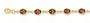 Petite Enamel Ladybug Bracelet - JewelryWeb