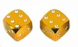 2x Metal Dice Design Bicycle Van Truck Car Motorcycle Wheels Tire Valve Stem Cover Caps Gold