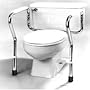 Toilet Guard Rails with Toilet Safety Frame, by Drive Medical - 1 ea