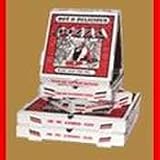 Pizza Boxes, B Fluted Imprinted 14 x 14 (14BOX50B) Category: Pizza Boxes