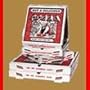 Smurfit-Stone Container BWK 14BOX50B b Fluted 14" Imprinted Pizza Boxes, 14" x 14" x 2" (14BOX50B) Category: Pizza Boxes