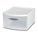 Sterilite #17068004 29QT White CLRView Drawer