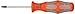 Wera 05117680001 Kraftform Plus 368 Square Socket Screwdriver, #00 Head, 2 3/8